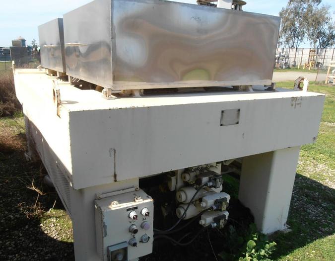 Used Press, Platen, Juice, 36" x 36", S/st, Stollenwerk, #S738951