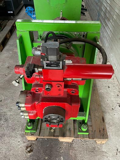 Used Renk gearbox test bench with Rexroth A4VSG 250 DS/10 + 4WS2EM10-45