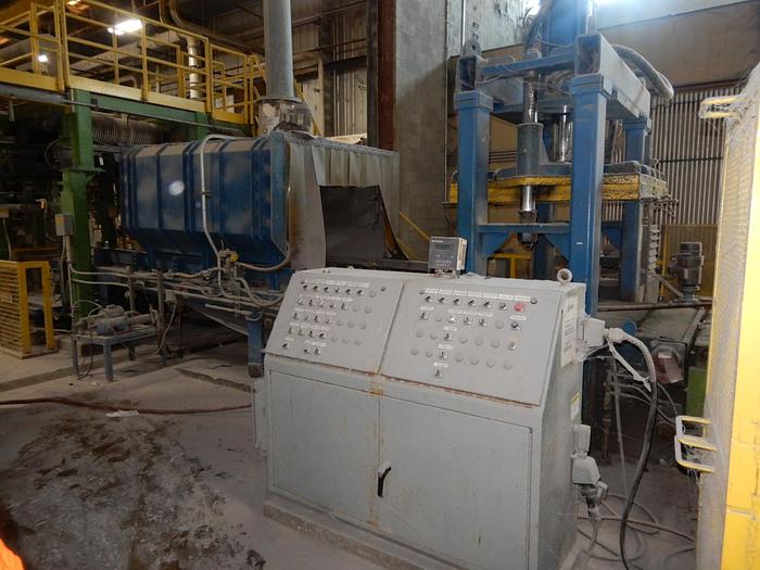 Used 1.2M ANDRITZ WET LAP MACHINE MDL HDP1200 BUILT IN 2001 160-200 ADSTPD