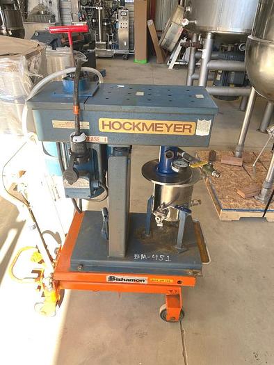 Used 2 HP HOCKMEYER HIGH SPEED LAB VACUUM DISPERSER – JACKETED – XP (#9723)