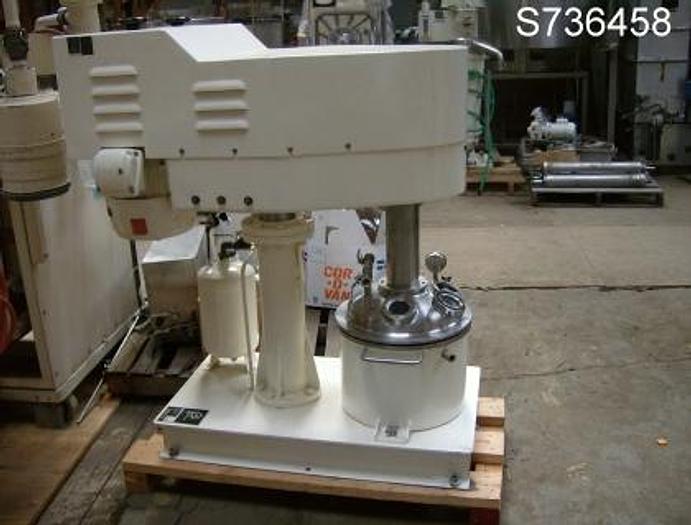 Used Mixer, Dispersion, 3 HP, S/st, Premier, Jkt, Vac, Planetary, #S736458