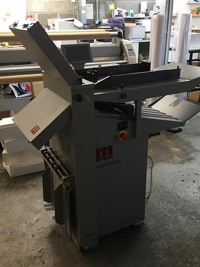 Used Morgana Docufold Pro Folding Machine.