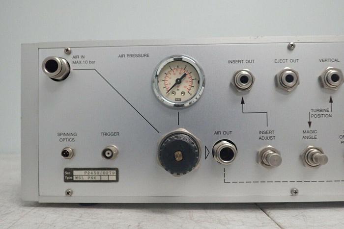 Used Bruker MAS-DB Pneumatic Unit, Type MSL PNK