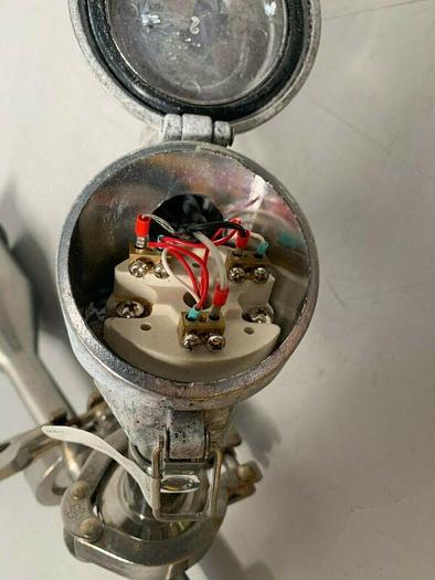 Used Sensortec RTBGL-KW03Q-56 Temperature Probe w/ Piping & 2"/3.5" Sanitary Fittings