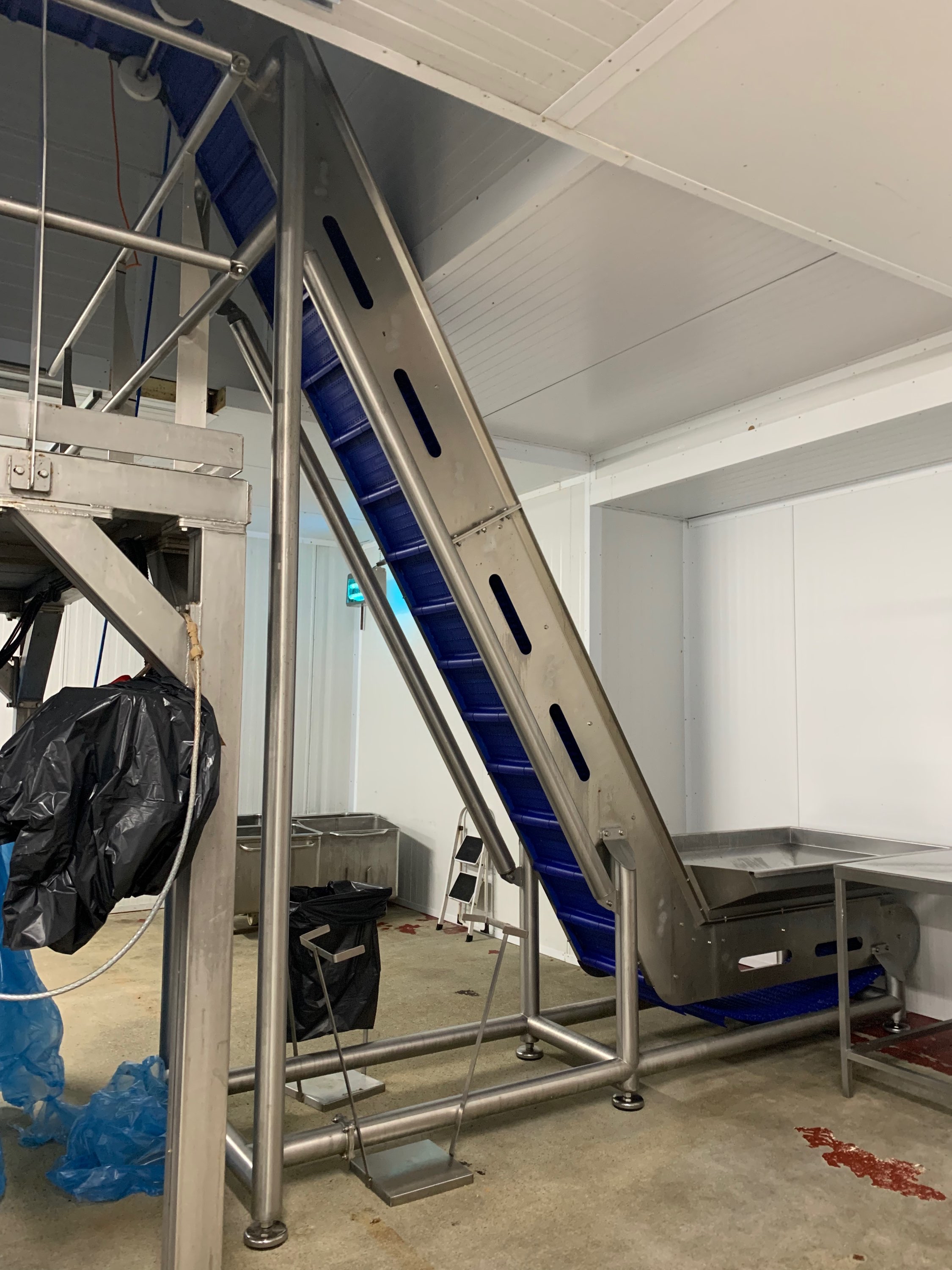 Used Complete Line: Ilapak bagger, Ishida weigher