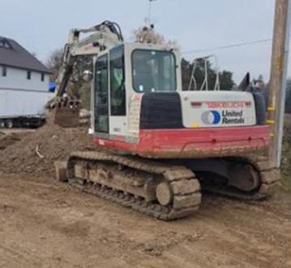 Used 2017 TAKEUCHI TB1140CL Excavator 