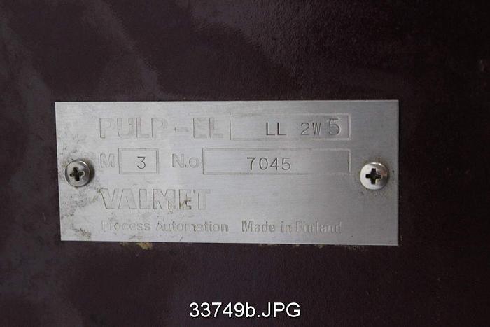 Used Valmet Pulp-El Consistency Transmitter Body #33749