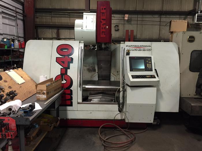 Fryer MC-40 2004 CNC VMC with Anilam Control