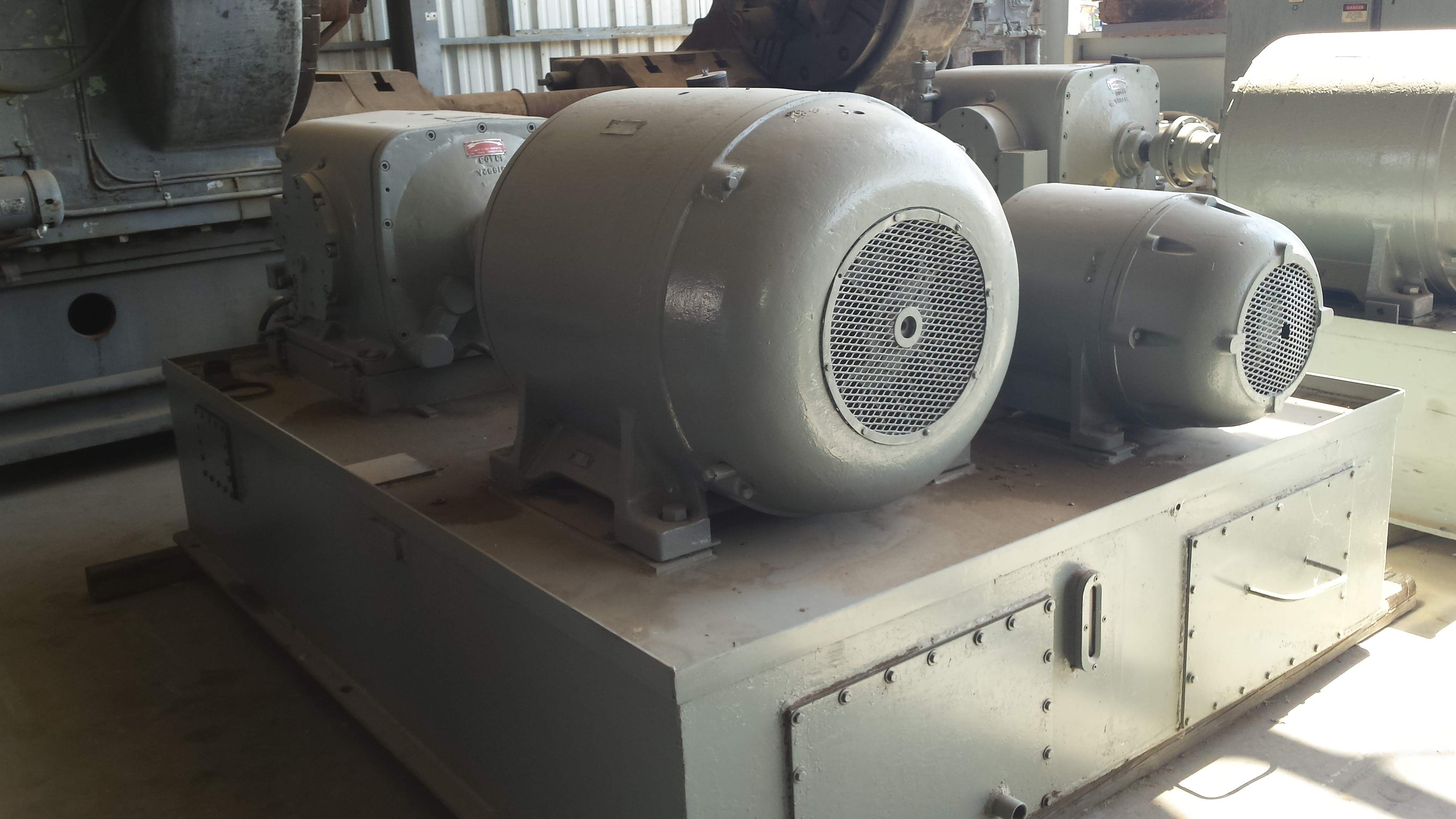 Used Used 160 HP Oilgear “D” Series Hydraulic Power Unit; With Reservoir