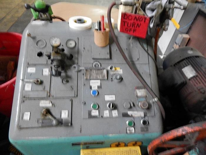 Used 96" CAMERON TWO DRUM SLITTER REWINDER 50" DIAMETER ROLL - PENDING SALE