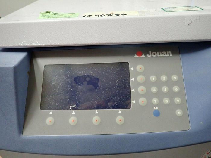 Used Jouan MR 23i Refrigerated Centrifuge with MTM 6.4 Swinging Bucket Rotor