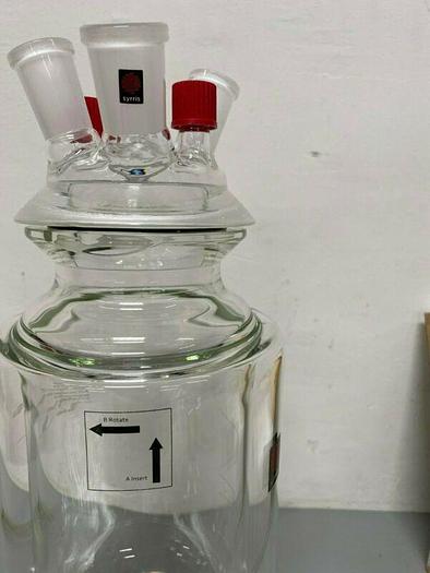 Used Syrris 2000 mL Jacketed Glass Reactor for Atlas Synthesis System