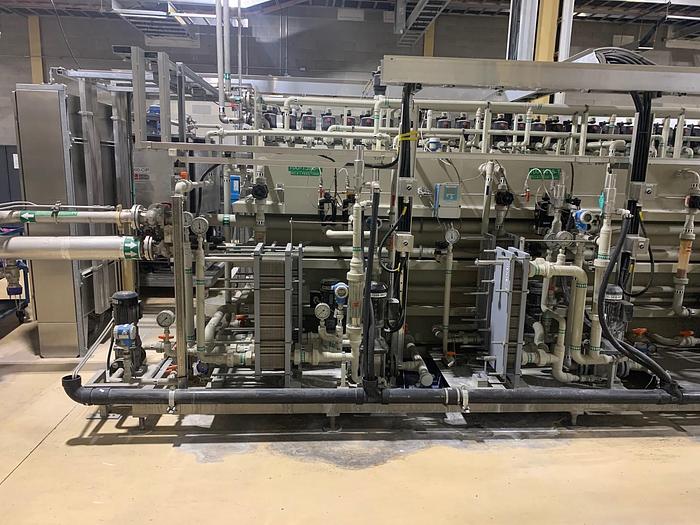 Used USED OSMO MEMBRANE SYSTEMS GMBH, COMPLETE REVERSE OSMOSIS SYSTEM