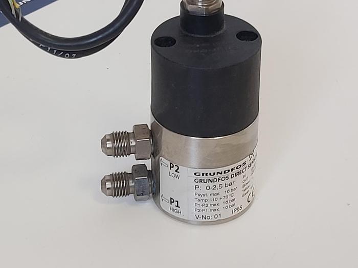 Gebraucht Differenzdrucksensor, DPI 0-2,5b, Grundfos gebraucht