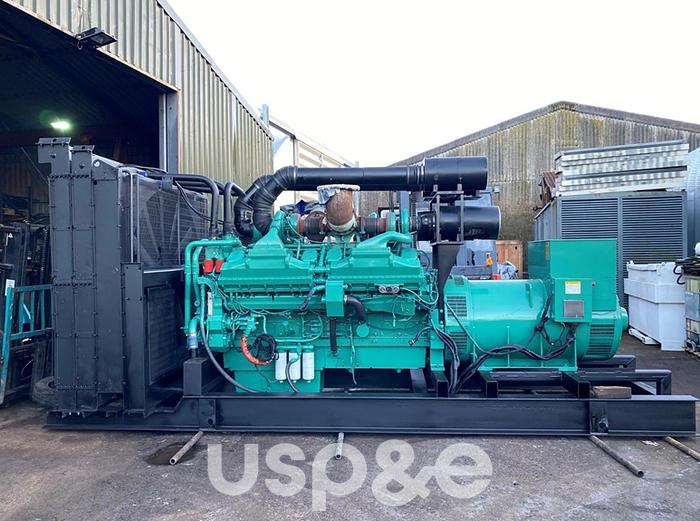 Used 2 MW 2010 Used Cummins QSK60-G6 Diesel Generator Sets