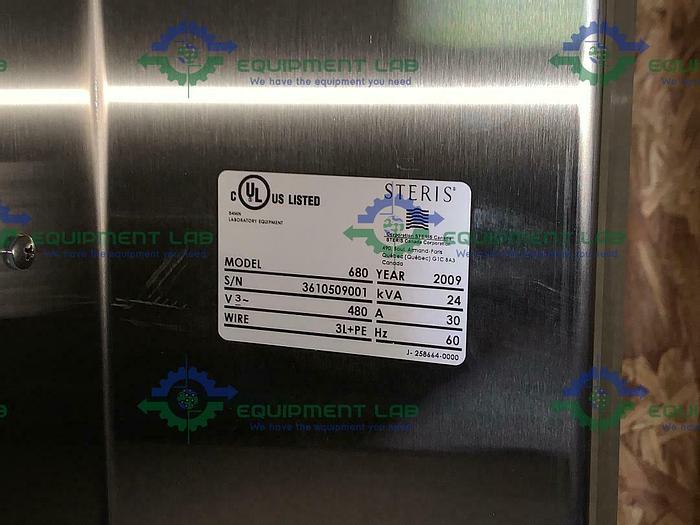 for parts or not working Steris Reliance 680 Pharmaceutical Grade Parts Washer 3PH/480V Manf: 2009