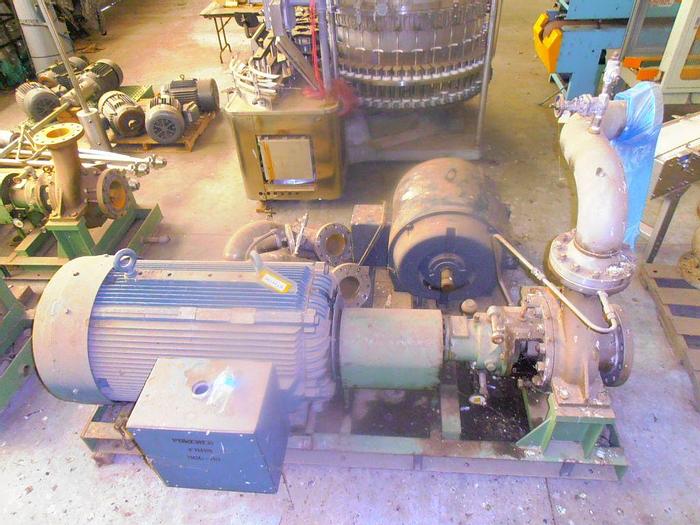 Used Pump, Centrif., 400 HP, 316 S/st, 8 X 6, Worthington (3) #S734196