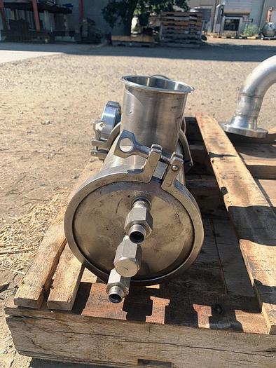 Used Tank, 4 Gallon, S/st, 6" x 36", Internal Coil, Glacier Tank #C743969