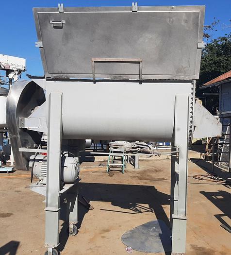 Used Mixer, Ribbon, 25 CF, S/st, 40 HP, HD #S744436