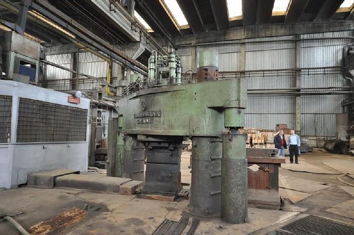 Used 1000 tons Press Forging Open Die Hydraulic Schloemann