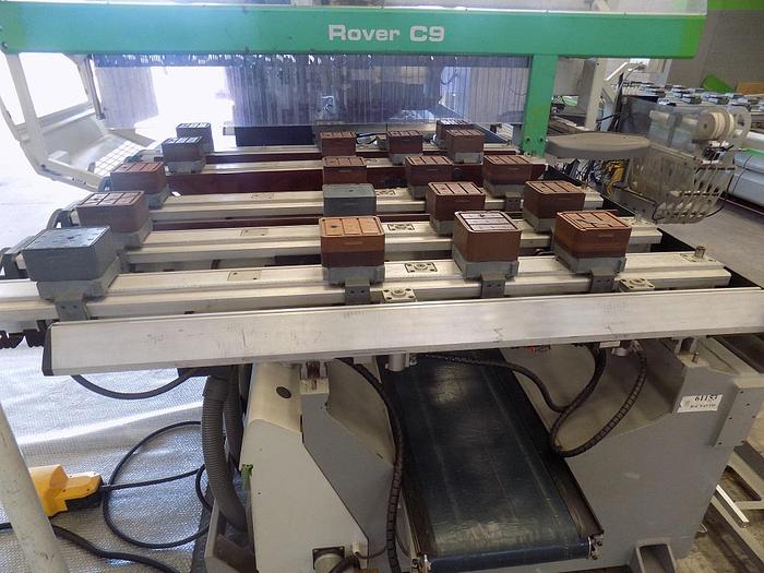 Used MEG016 BIESSE ROVER C 9.65 Edge Machining center with edging