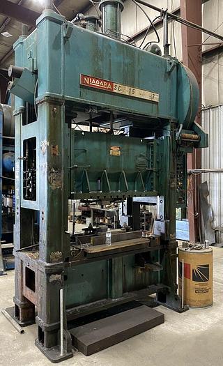 Used 150-Ton Niagara SSDC Press, Model SC2-150-60-36