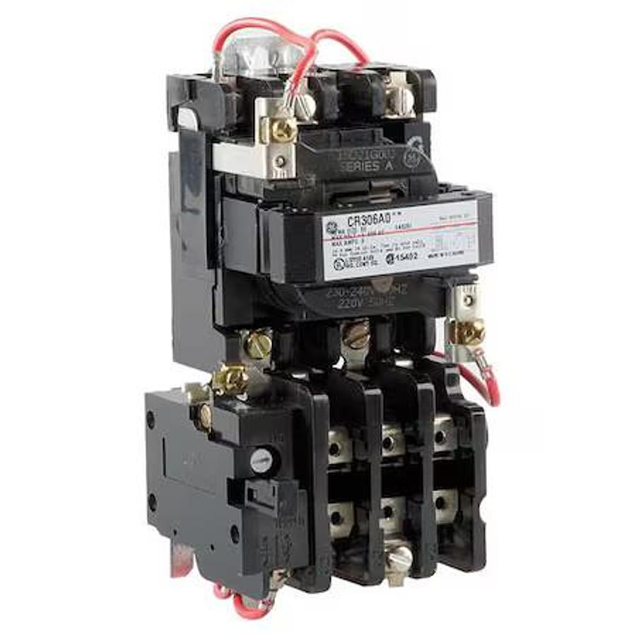 Used 🔥TESTED GE CR306E000AQA Motor Starter Contactor Size 3 120V Coil 600V 3PH