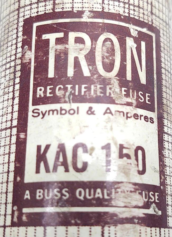 🔥 NOS BUSSMANN KAC-150 - TRON RECTIFIER FUSE