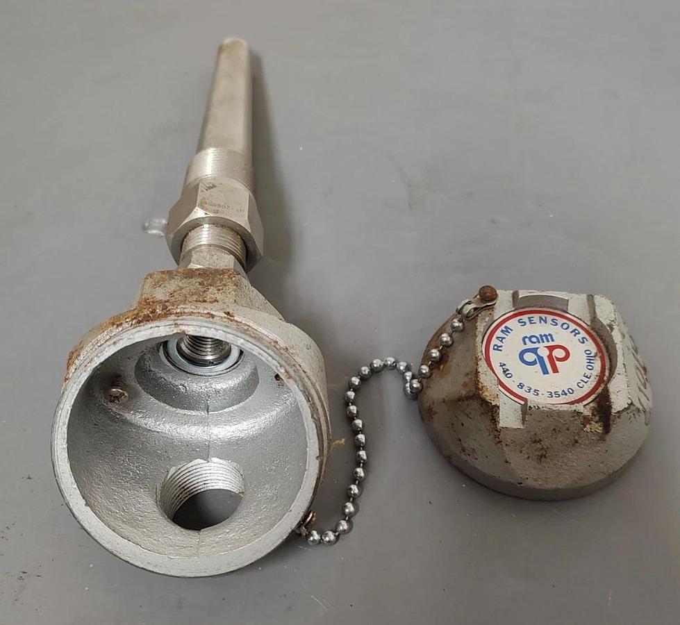 RAM Sensor Standard RTD Thermowell Assembly HOUSING WELL ONLY