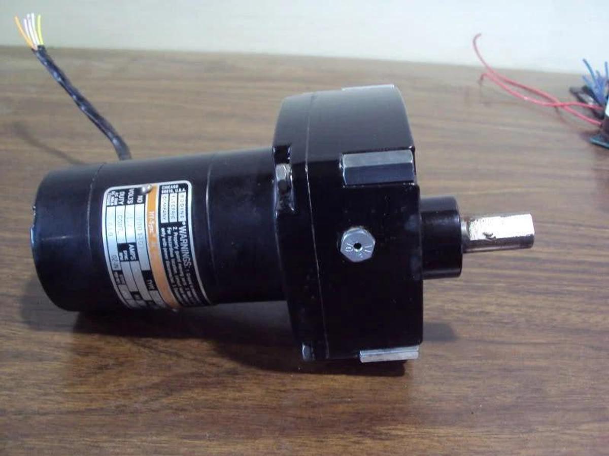 Used Bodine AC Synchronous/DC Stepping Motor 23T2BEHD-D3