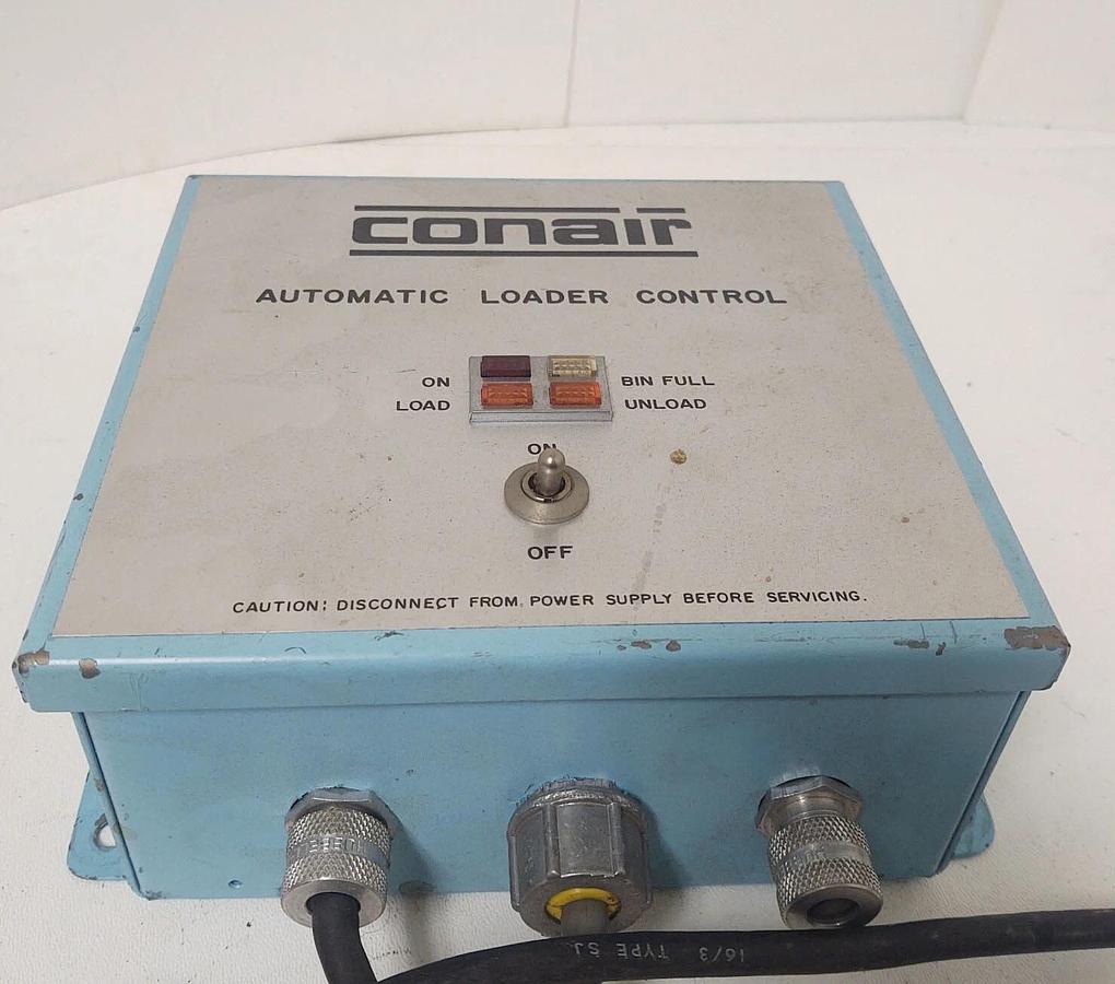 Used 🔥CONAIR 108-580 108-586 SELF-CONTAINED AUTOMATIC VACUUM LOADER 120VAC