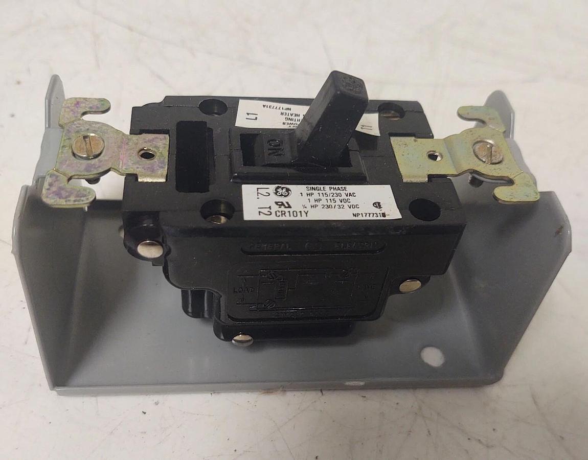 🔥(3 NEW) GE CR101Y11 Manual Motor Starter 1 Hp 115/230 VAC