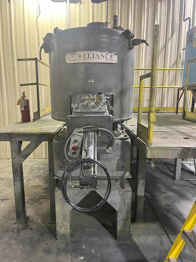 Used Reliance High Intensity Blender Rebuilt FM500 500 Liter Capacity 125 HP