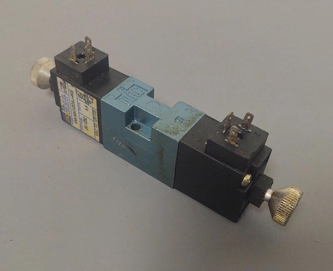 Used 🔥Mac Valves 45A-NAC-DDAJ-4KE Solenoid Valve 24VDC Coil