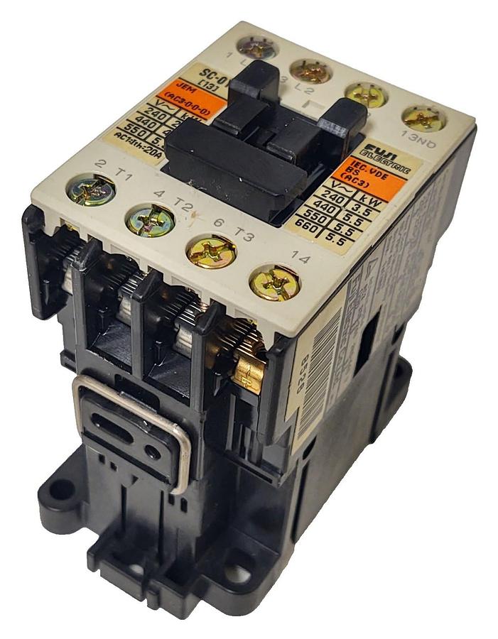 🔥FUJI CONTACTOR SC-0Y COIL 100-110V 110-120V, RELAY