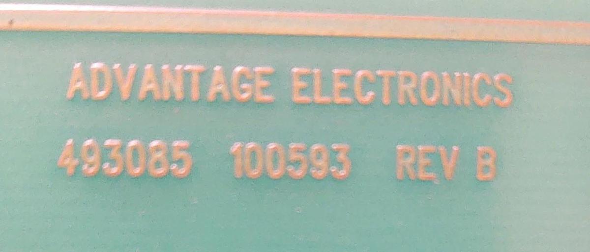 🔥(NEW) ADVANTAGE ELECTRONICS 230000 DISPLAY Circuit Board 493085