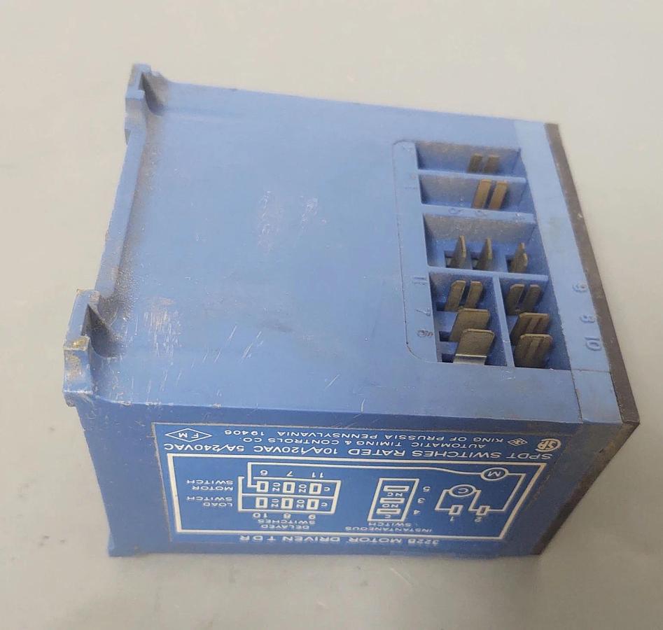 Used 🔥 ATC 322B Motor Driven TDR SPDT Switches Rated 10A 120VAC