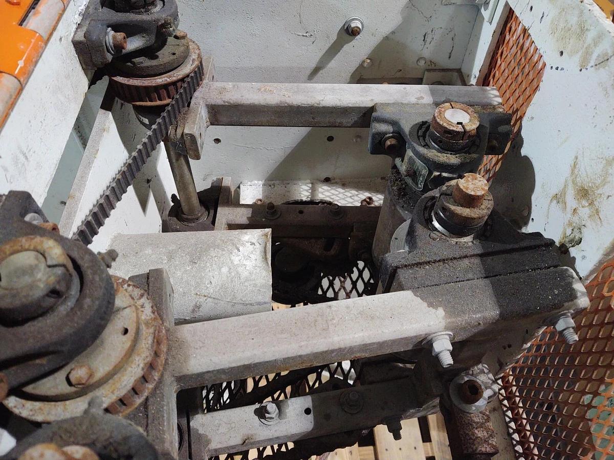 Used Extrusion Pinch Roller Pipe Puller 2Hp DC Motor Drive Transmission ø3" Material