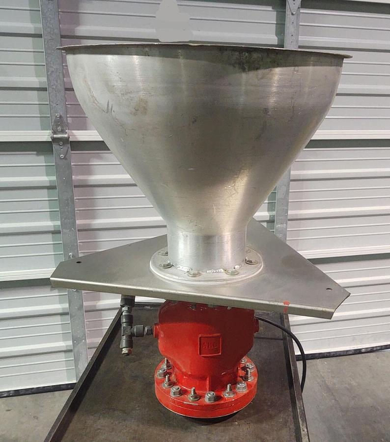 Used 🔥AKO 100 AIR OPERATED PINCH VALVE BLADDER VALVE