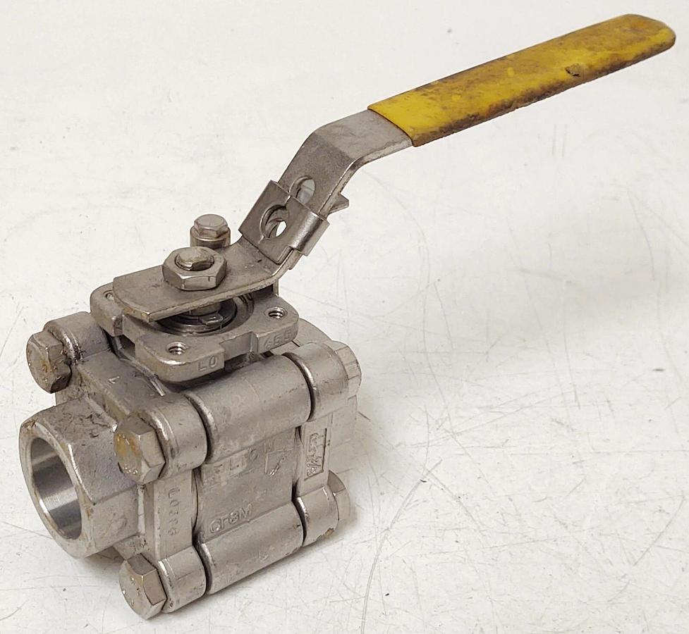 🔥 NEW OLD STOCK 3/4" FP SS Stainless Steel Socket Weld Ball Valve #2200 PSI WOG