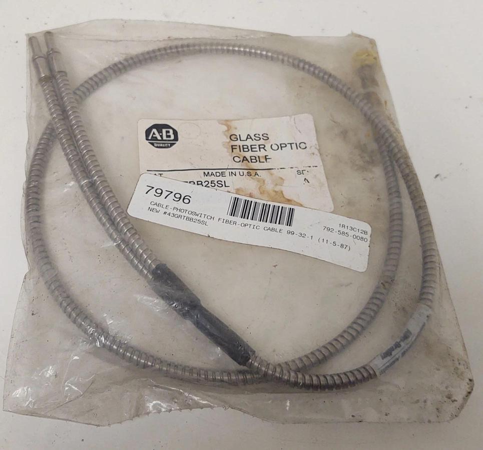 🔥 New ALLEN BRADLEY 43GR-TBB25SL Cable Photo Switch Fiber