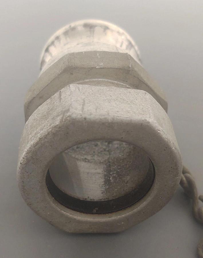 Used 🔥(QTY 8) 1-1/2" Kamlok OPW-633-FC-1.5 CAM Compression Half Coupling W/ Cap