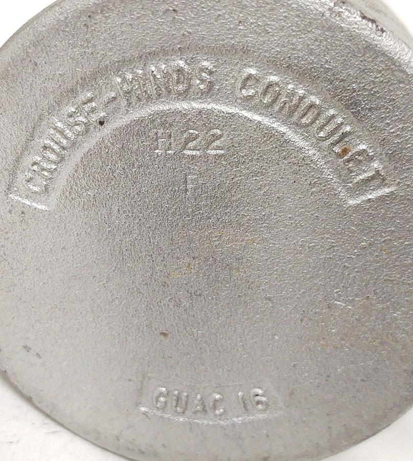 🔥 NEW EATON COOPER CROUSE HINDS GUAC H-22 16 1/2'' COUNDUIT BOX EXPLOSION PROOF