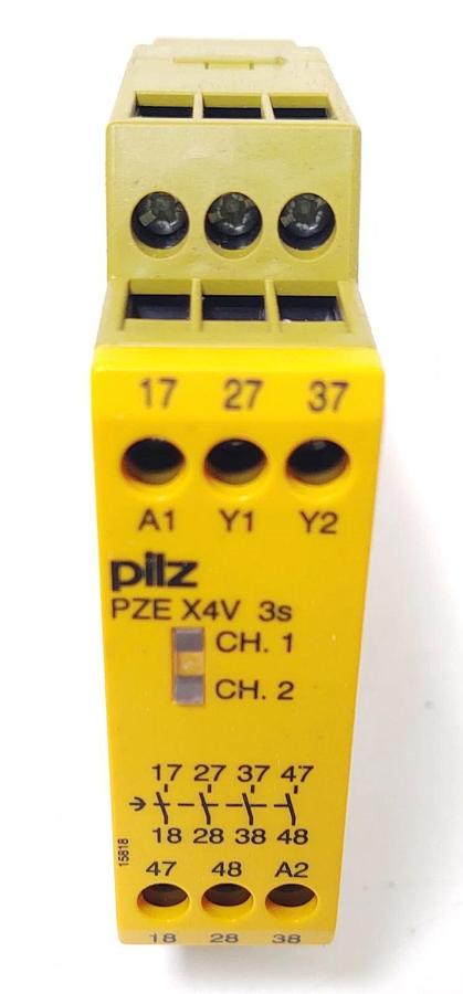 🔥 NEW Pilz PZEX4V 3/24VDC 4S 774583 Expansion Module Safety Relay