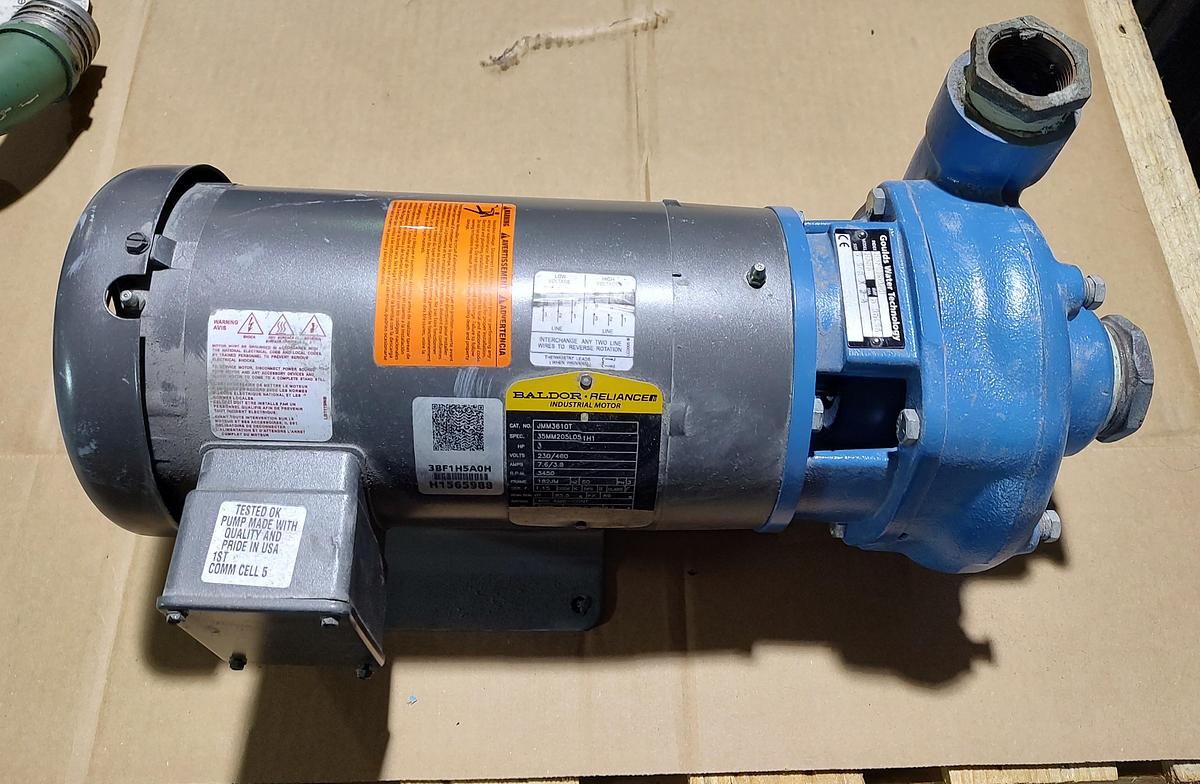 Used Goulds Water Pump 3656 Nice Condition 3656 3BF1H5A