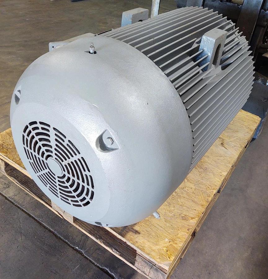 Refurbished REBUILT GENERAL ELECTRIC 200HP 1780RPM MOTOR 460V. 447T FRAME 5KGS447SAA2001F2RZ