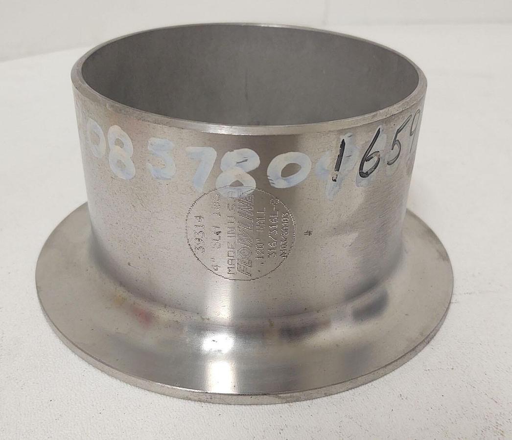 🔥FLOW LINE 39314 4" SCH 10S 316/316L .120 Stainless Steel Butt Weld Stub End
