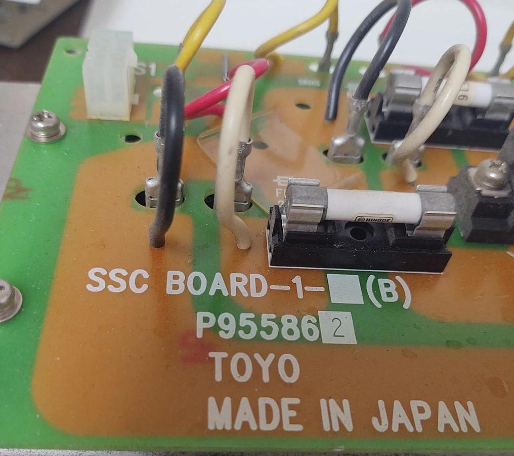 Used Toyo P955862 Mitsubishi Heating Band SSR Driver Module Plastic Molding Machine