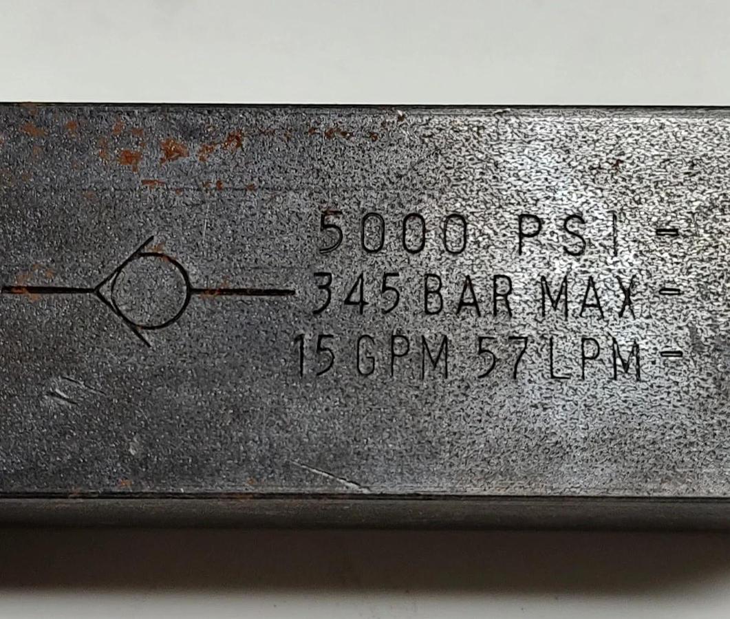 Used 🔥Parker Hannifin 1/2"FNPT 5000PSI Hydraulic Check Valve C800S