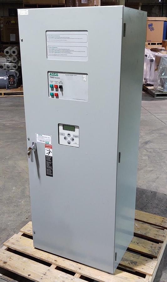 Used 🔥 ASCO 7000 Series Automatic Transfer Switch, 600A, 4 Wire, 480V, 3ph CLEAN
